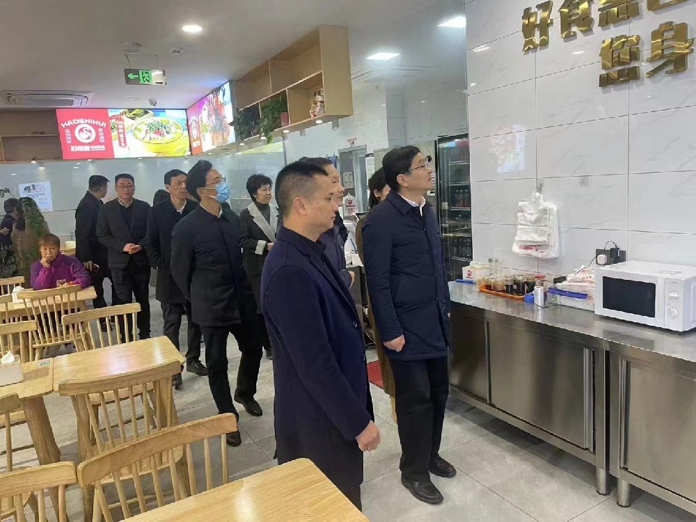 常州市钟楼区领导一行，莅临好食惠